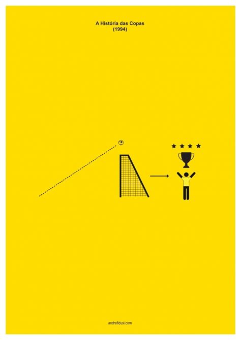 Minimalist World Cup by André Fidusi 1994 Disenos de unas