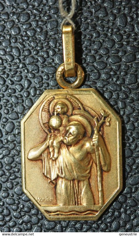 Religion Esot Risme Beau Pendentif M Daille Religieuse Plaqu Or