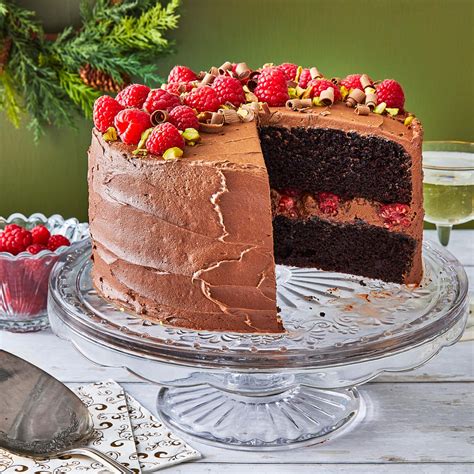 Chocolate Raspberry Wedding Cake