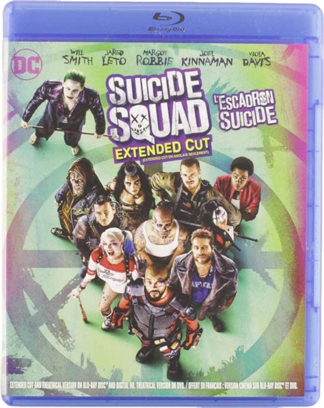 Suicide Squad Blu Ray Bilingual Amazonca David Ayer David Ayer