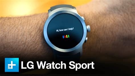 Lg Watch Sport Android Wear Smartwatch Hands On Review Youtube