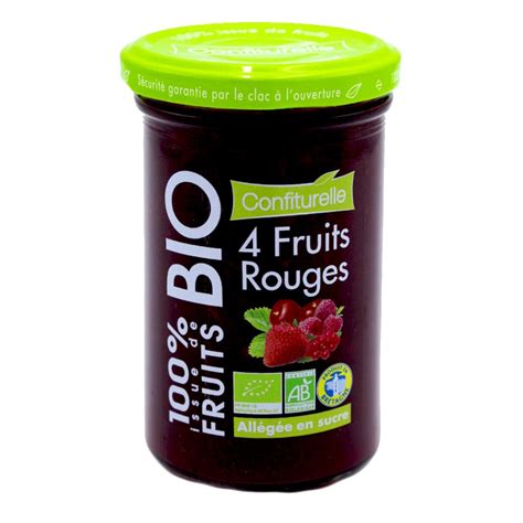 CONFITURELLE BIO 4 FRUITS ROUGES