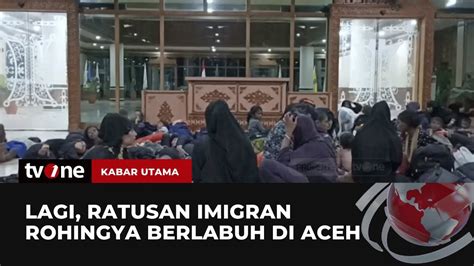 135 Pengungsi Rohingya Baru Tiba Di Aceh Kabar Utama TvOne YouTube