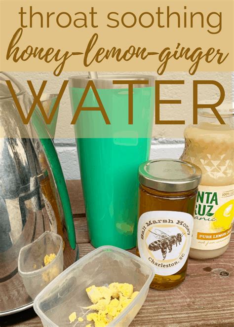 Hot Honey Lemon Ginger Water Naptime Kitchen