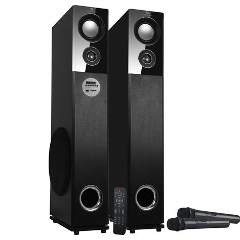 zebronics bt  rucf tower speaker  dual mic