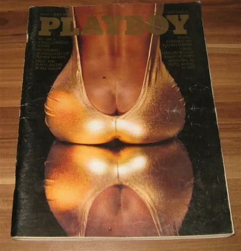 Playboy Vintage Nr Erotik Magazin Nude Nacktfotos Komplett Mit Poster Eur Picclick Fr