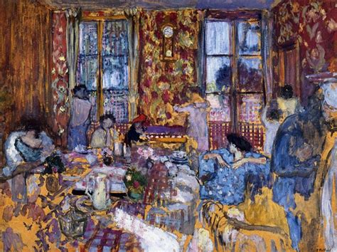 Breakfast at Villerville, 1910 - Edouard Vuillard - WikiArt.org