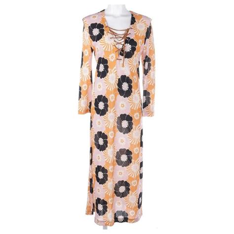 Miu Miu Robes Viscose Multicolore Ref Joli Closet