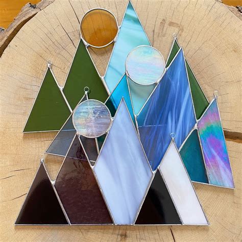 Stained Glass Suncatchers Inspired By Nature Handmade In Vermont By Artist Carrie Root Of The