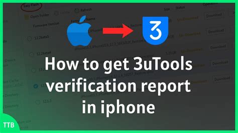 How To Get Utools Verification Report In Iphone Youtube