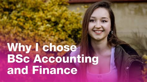 Discover Accounting And Finance Undergraduate Course At The