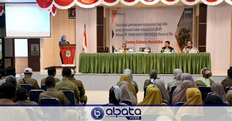 Pemkab Luwu Utara Kerja Sama Dengan BRI Untuk Pembayaran Taspen