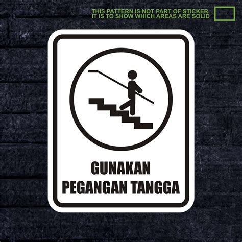 Jual Xwskpc Sticker Safety Sign K Keselamatan Kerja Gunakan