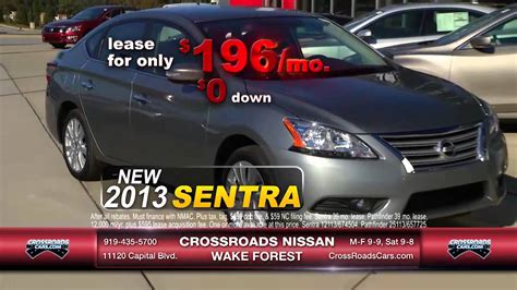 CrossRoads Nissan WF Sentra Pathfinder 4 23 13 YouTube