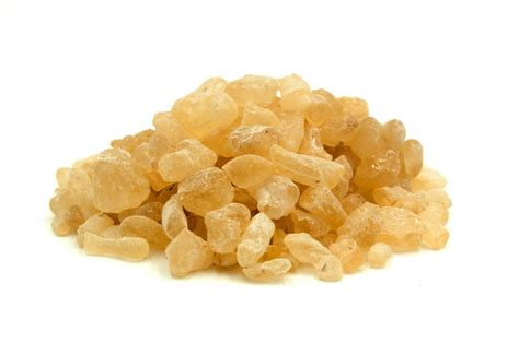 Premium Photo Frankincense Gum Isolated On White Background