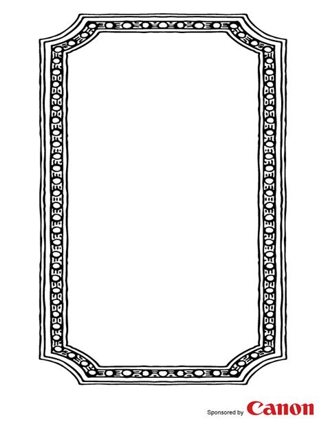 Free Printable Frame Templates N3 Free Image Download