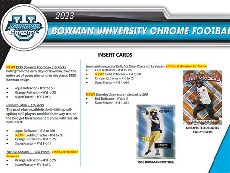 Bowman University Chrome Football