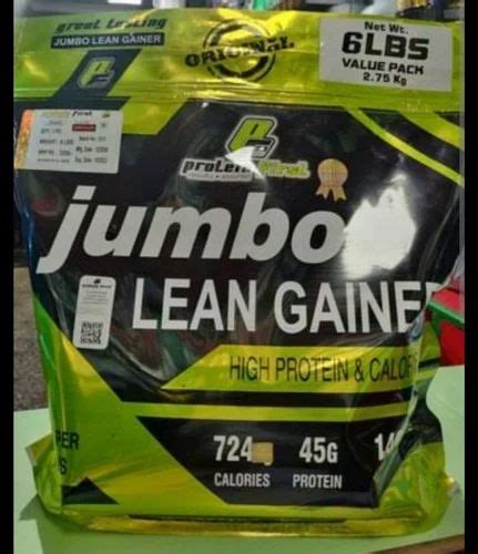 Chocolate Jumbo Lean Mass Gainer 3 Kg At Rs 1450 Piece In New Delhi