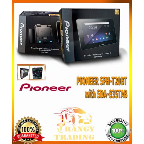 Pioneer SPH-T20BT with SDA-835TAB Head Unit ( Car Accessories Head Unit ...