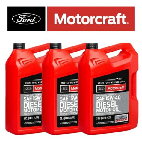 Motorcraft Qts W Synthetic Blend Oil For Ford Super Duty L