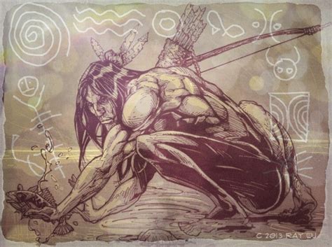 Fishing Taino By Ray Wu Studio Cool Artwork Art Native People