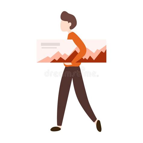 Career Concept Idea Of Progress In Job And Success Stock Vector