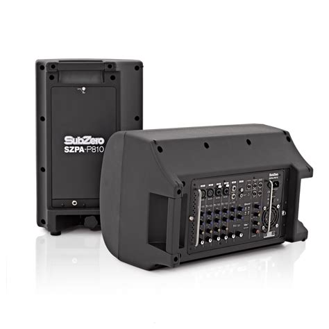 Subzero Szpa P W Portable Pa System With Bluetooth At Gear Music