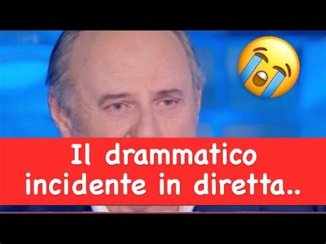 Gerry Scotti Il Drammatico Incidente In Diretta Poco Fa Youtube