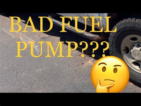 Checking Fuel Pressure Youtube