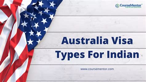 Australia Visa Types For Indians | A Quick Guide to Check