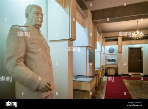 Georgia Gori War Museum Statue Of Former Soviet Dictator Joseph