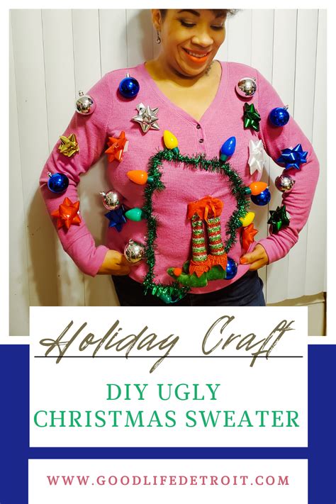 Six Diy Ugly Christmas Sweater Ideas That Are Super Easy To Make