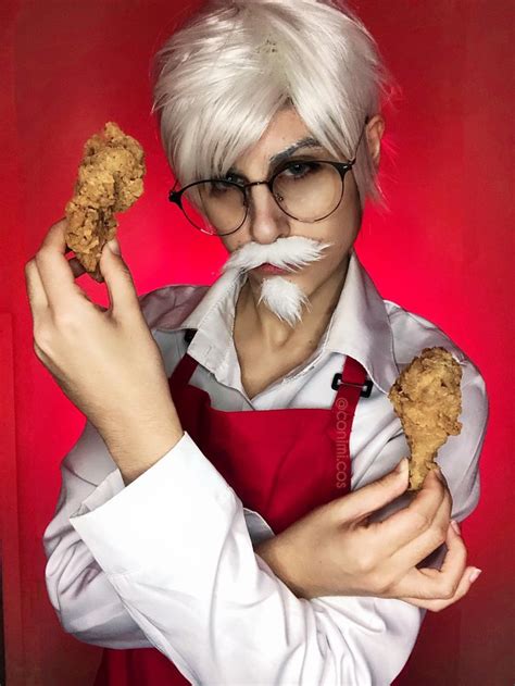 Colonel Sanders Cosplay Costume From Kentucky Fried Chicken Cosplay