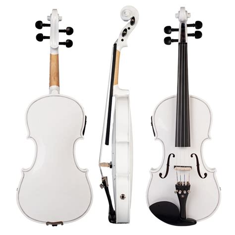 4 Cordes Blanc Violon Acoustique 4 4 Violon Pleine Grandado