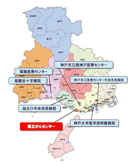 明石市 兵庫県のがん診療連携拠点病院 兵庫県立がんセンター建替基本計画 延床面積約40120㎡、総事業費は267億7000万円 陽は西から