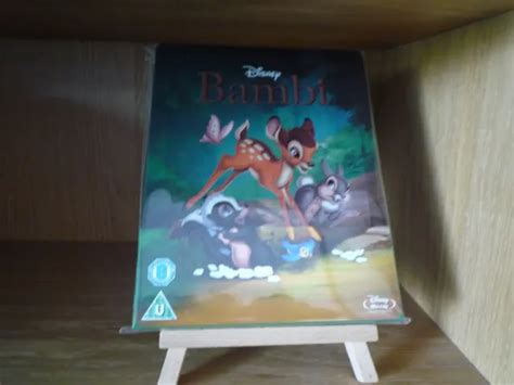 DISNEY BAMBI 1942 Zavvi Exclusive Limited Ed BLU RAY UK STEELBOOK