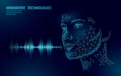 Premium Vector Virtual Assistant Voice Recognition Service Technology Ai Artificial