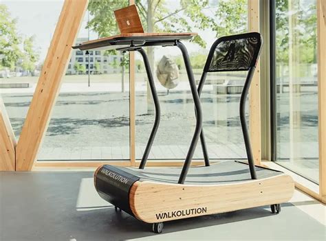 Walkolution Treadmill Desk Helps You Working And Walking At The Same