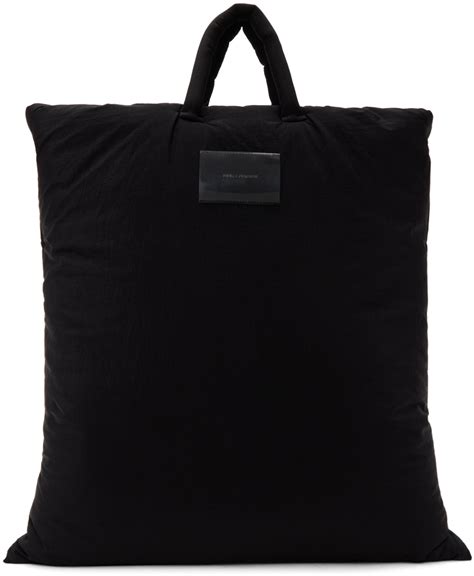 Our Legacy Grand Cabas Pillow Noir Ssense France