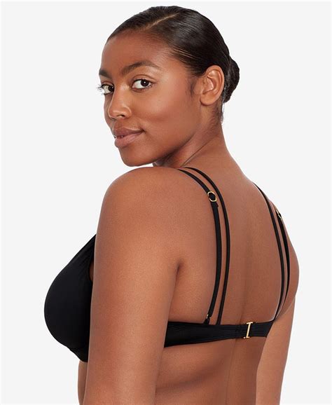 Lauren Ralph Lauren Twist Front Bikini Top Macys