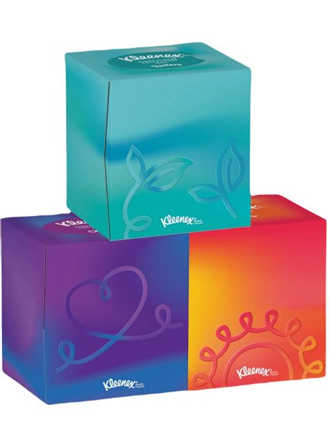 Kleenex boite Collection 48 mouchoirs Wibra France Vous faites ça bien