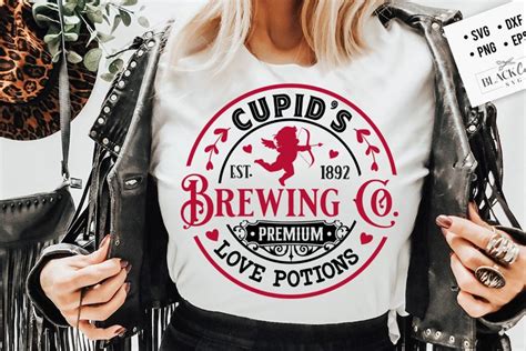 Cupid S Brewing Svg Valentine Farmhouse Svg