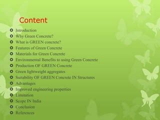 Green Concrete | PPT