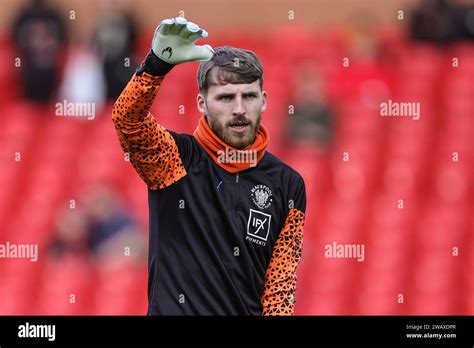 Nottingham UK 07th Jan 2024 Daniel Grimshaw Of Blackpool In The