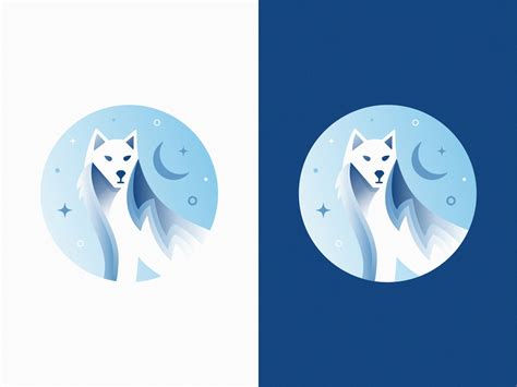 Arctic Wolf by David Dreiling on Dribbble