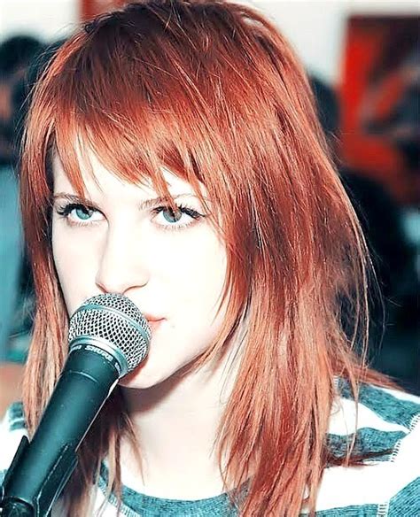 Cool Eyes Hayley Williams Paramore Red Hair Image 424218 On