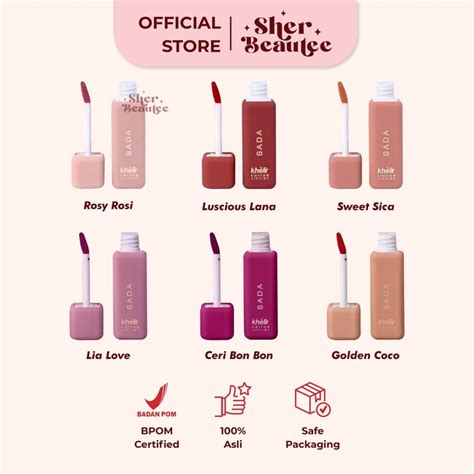 Jual Sada Khelir Cotton Liptint By Cathy Sharon Gr Shopee Indonesia