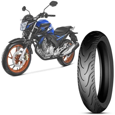 Pneu Moto Honda Twister Technic Aro S Tl Dianteiro