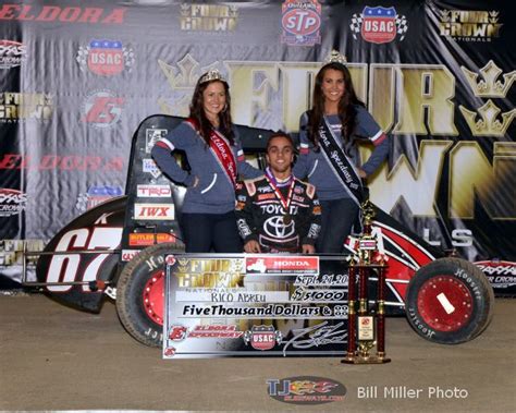 Rico Abreu Wins Four Crown Nationals Midget Race – TJSlideways.com