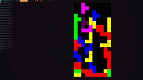 Github Asimbaidya Pyopengl Tetris Tetris Game In Pure Pyopengl But